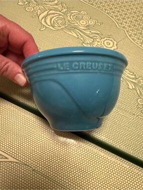Le Creuset Blue Stoneware Mortar